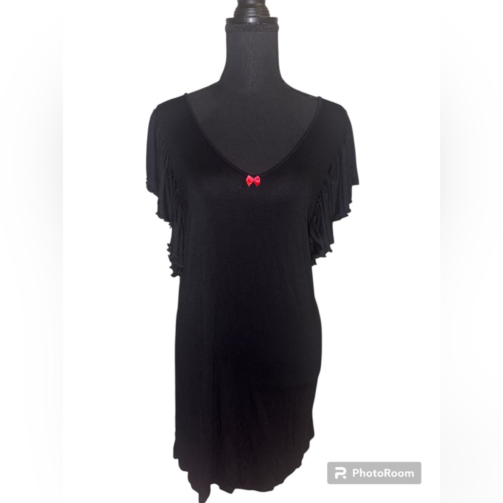 Betsey Johnson Dress Black SZ MED